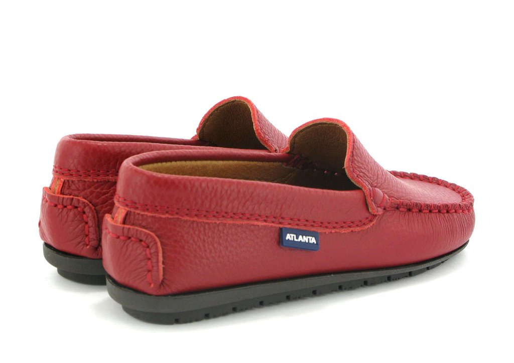 Atlanta mocassin red loafer on sale