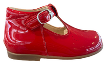 Shawn & Jeffrey Red Patent Baby 124 High Top TStrap