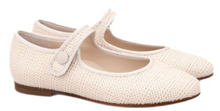 Beberlis Punto Glitter Nude Leather Mary Jane