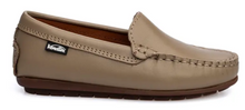 Venettini Morgan Taupe Shiny Leather Mocassin Loafer