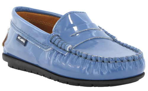 Atlanta Mocassin Jeans Patent Leather Penny Loafer
