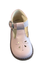 Shawn & Jeffery Pink Rosa Palo Leather Omega Baby 139 T Strap