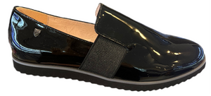 Venettini Noka Black Patent Leather Shoe