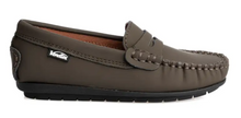 Venettini Reese Wood Gum Penny Leather Mocassin Loafer