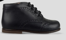 Beberlis Lavi Black Leather Baby Bootie