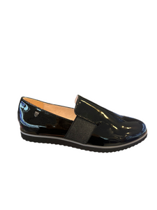 Venettini Noka Black Patent Leather Shoe