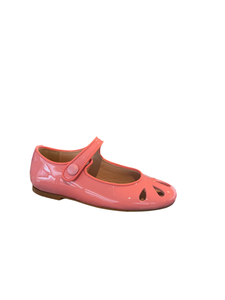 Papanatas Eli Salmon Patent Leather Design Mary Jane