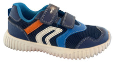 Geox Navy Boys Velcro Sneakers