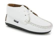 Atlanta Baby White Safiano Leather Bootie