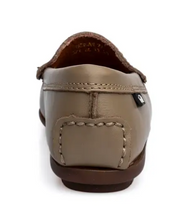 Venettini Morgan Taupe Shiny Leather Mocassin Loafer