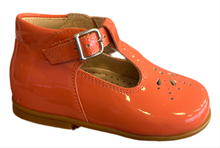 Beberlis Baby Gambero Patent T-Strap shoes