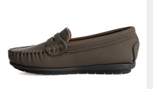 Venettini Reese Wood Gum Penny Leather Mocassin Loafer