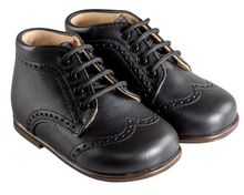 Beberlis Lavi Black Leather Baby Bootie