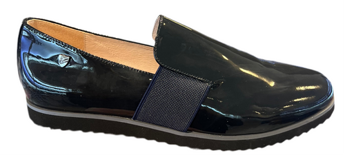 Venettini Noka Navy Patent Leather Shoe