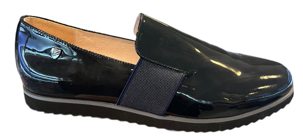 Venettini Noka Navy Patent Leather Shoe