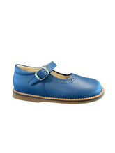 Shawn & Jeffery Costa Leather Girls Omega Buckle Mary Jane