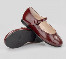 Beberlis Girls Jumilla Leather Designed Mary Jane Shoes
