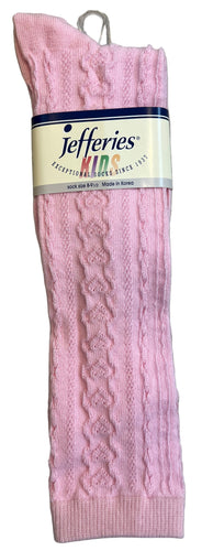 Girls Jefferies Light Pink Knee Socks