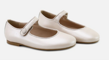 Papanatas Girls Angora Leather Mary Jane