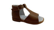 Beberlis Tan Leather Hightop Sandals