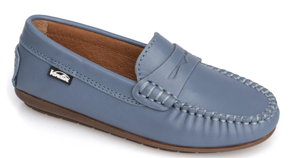 Venettini Reese Pacific Gum Leather Mocassin Loafer