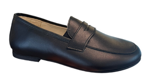 Shawn & Jeffery Black Leather Classic 1036 Loafer