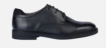 Geox Zeeno Black Leather Oxford Dress Shoe
