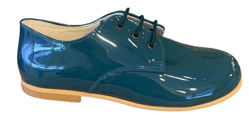 Shawn & Jeffery Parrot Patent Leather Classic Oxford Dress Shoe