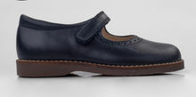 Beberlis Girls Alba Omega Navy Marino School Mary Jane Shoes