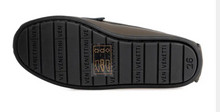 Venettini Reese Wood Gum Penny Leather Mocassin Loafer
