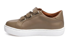 Venettini Taupe White Dillon Velcro Sneaker