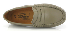 Atlanta Mocassin Earth Smooth Penny Loafer