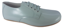 Shawn & Jeffery Grey Leather Oxford Dress Shoes