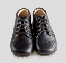Beberlis Lavi Black Leather Baby Bootie