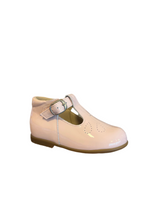Shawn & Jeffrey Pale Pink Patent Baby High Top 124 TStrap