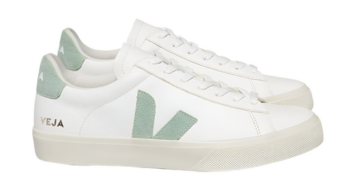 Veja Campo Extra White Matcha Leather Sneakers
