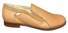 Beberlis Tan Miel Leather Slip on Smoking Shoe