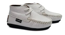 Atlanta Baby White Safiano Leather Bootie