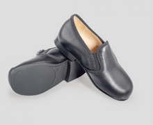 Beberlis Black Soft Leather Slip On Smoking Shoe