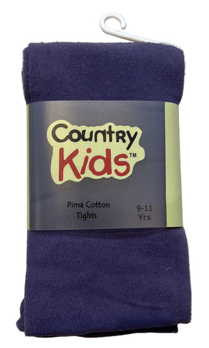 Girls Country kids Dark Purple Tights
