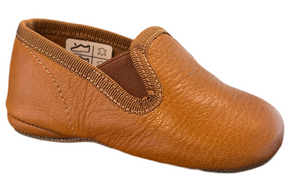 Pepe Tan Cuoio Leather Smoking Slip On