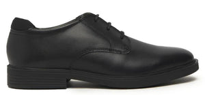 Geox Zeeno Black Leather Oxford Dress Shoe