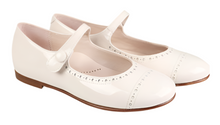 Beberlis Cream Beach Patent Leather Mary Jane