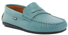 Atlanta Mocassin Jellyfish Grainy Leather Loafer