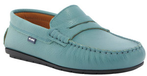 Atlanta Mocassin Jellyfish Grainy Leather Loafer
