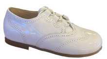 Shawn & Jeffery White Patent Dress Shoe