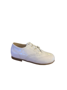 Shawn & Jeffery White Patent Dress Shoe