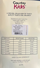 Girls Country kids Pearl Shimmer Black Tights