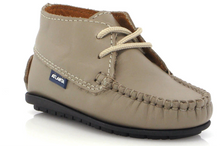 Altanta Moccasin Baby Earth Taupe Leather Booties