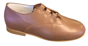 Shawn & Jeffery Roble Tan Luggage Leather Oxford Dress Shoes